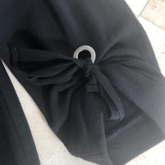 NEW SPLENDID BLACK SOFT COTTON SWEATSHIRT - Picture 4 of 6